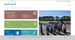 Desktop Screenshot of faxeforsyning.dk